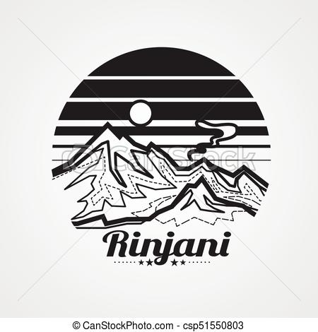 450x470 Rinjani Mountain. Graphic Of Rinjani Mountain (Volcano) , Lombok