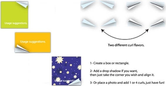 565x294 Page Curl Png Free Vector Download (64,051 Free Vector) For