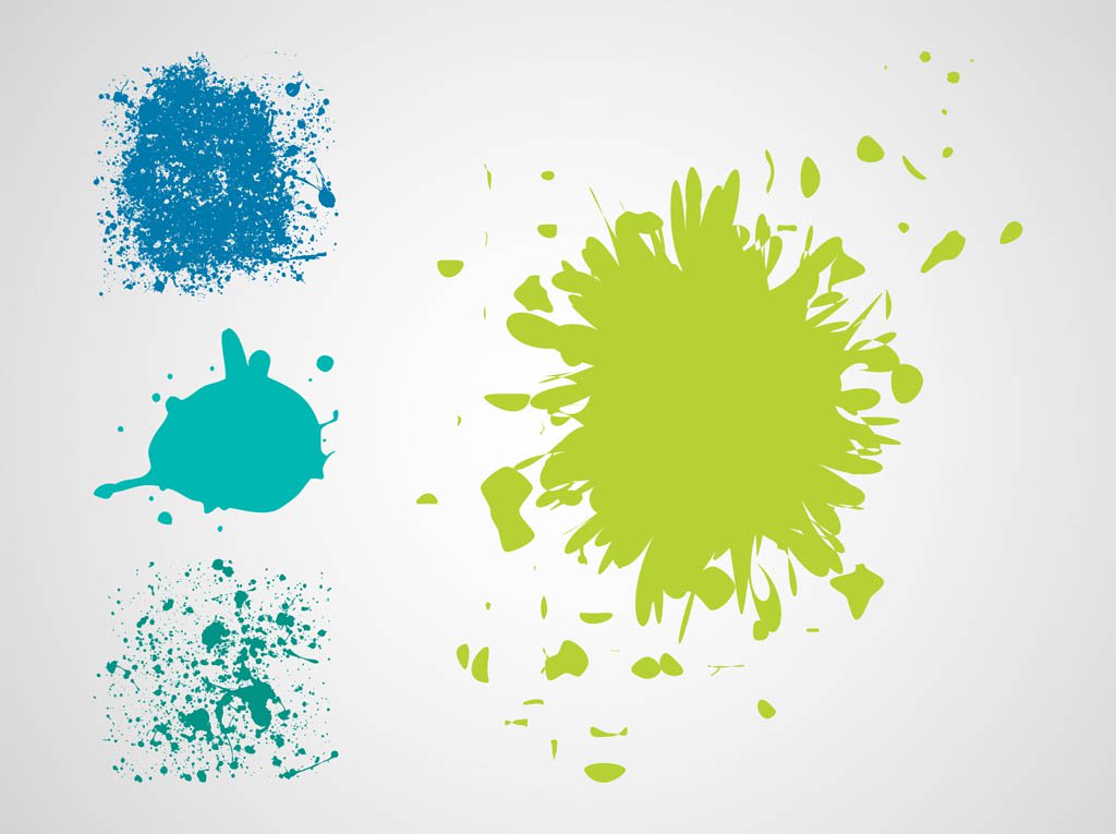 1024x765 Paint Splatter Vectors Vector Art Amp Graphics
