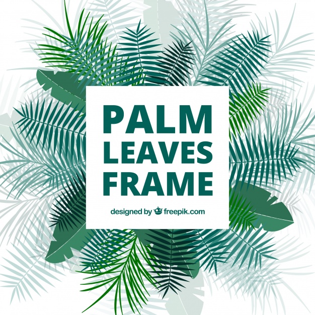 Free Palm Leaf Vector at GetDrawings | Free download