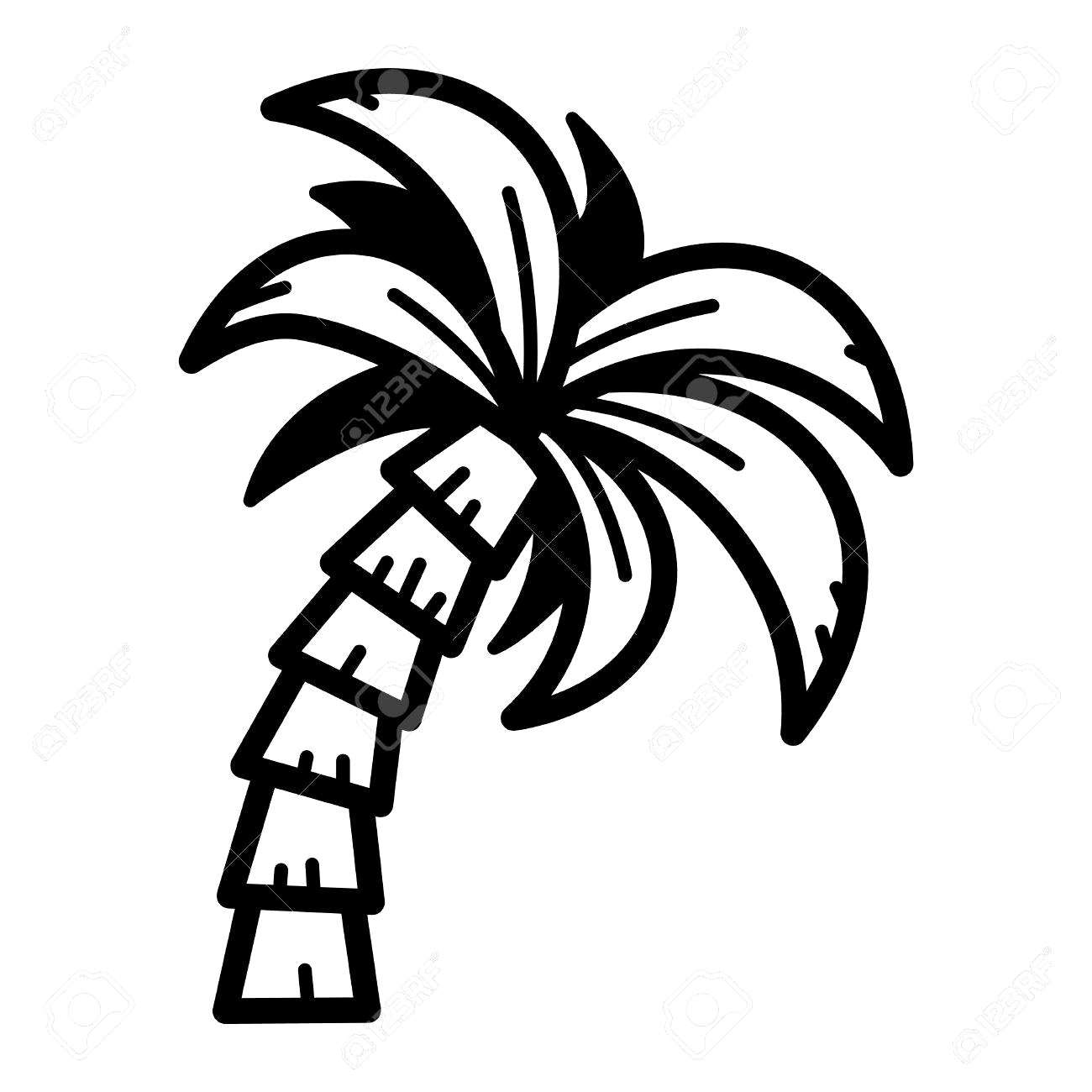 1300x1300 Palm Tree Vector Icon Royalty Free Cliparts Vectors And Stock