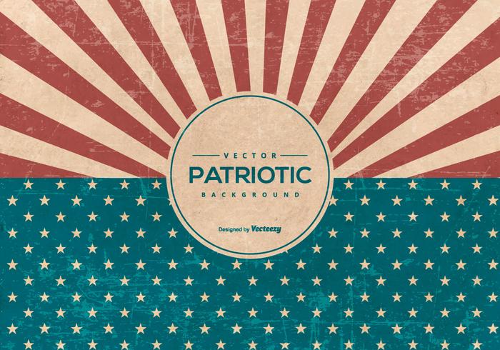 700x490 Retro American Grunge Style Patriotic Background