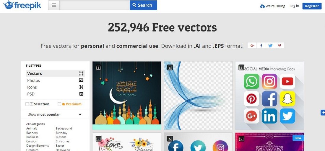 1100x512 10 Awesome Places To Download Free Vector Art Design Shack