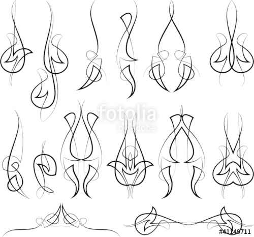 500x466 Pinstripe Design Stock Image And Royalty Free Vector Files On