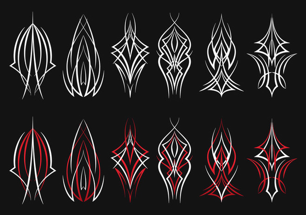 632x443 Thick And Thin Pinstripes Free Vector Download 387935 Cannypic