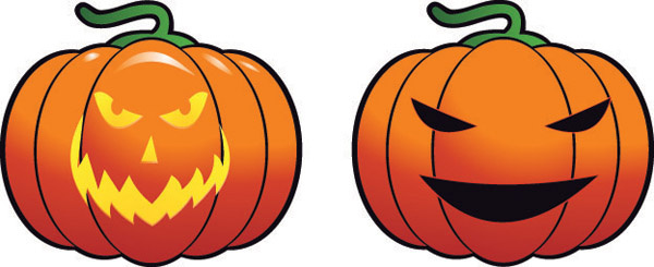 600x245 Free Halloween Pumpkin Vectors Graphics Free Vector Download