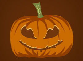 270x200 Free Pumpkin Vector Graphics
