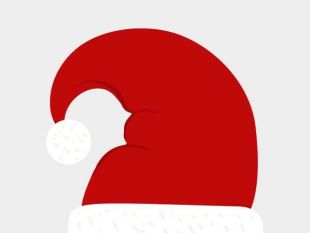 310x233 Pixelated Snowman With Santa Hat Free Vectors Ui Download