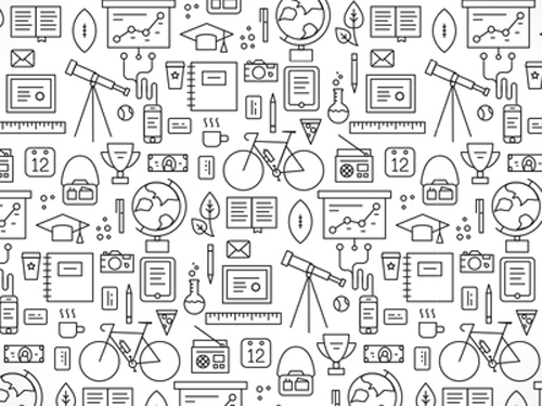 500x375 Pattern Design 35 Seamless Free Vector Patterns Pattern And
