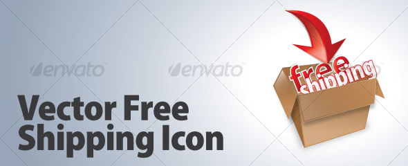 590x240 Free Shipping Icon By Grafiko Graphicriver