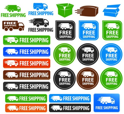 510x471 Shipping Color Symbols Vector Ai Format Free Vector Download