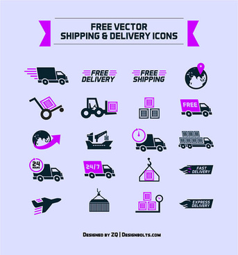 343x368 Free Shipping Delivery Vector Icon Set Png Images, Backgrounds And