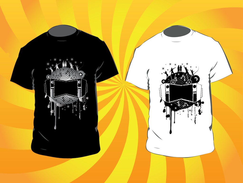 1024x769 Music T Shirts Vector Art Amp Graphics