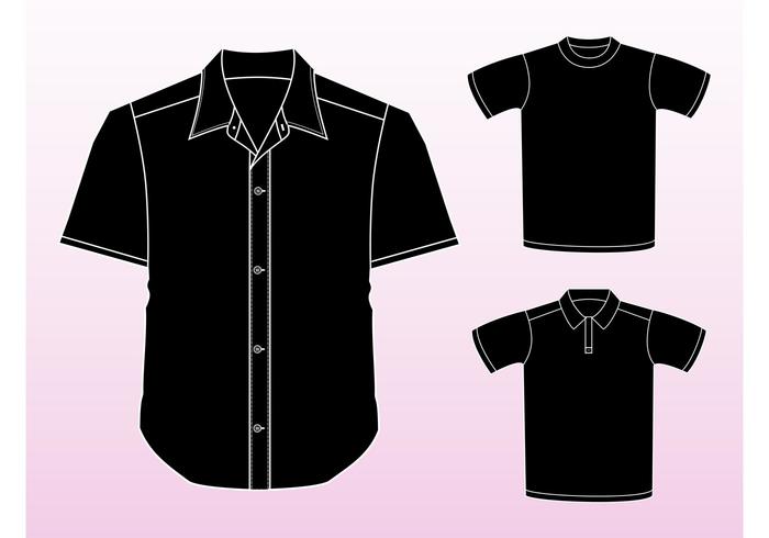 700x490 Shirt Vectors