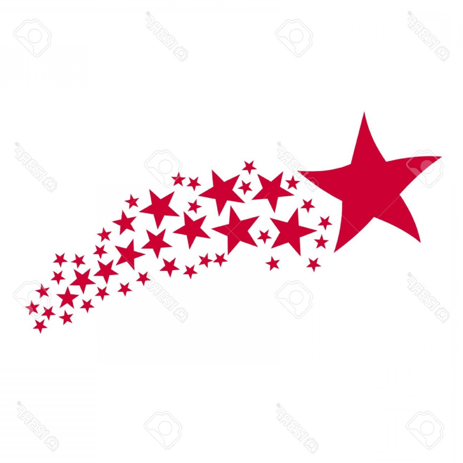 1560x1560 Shooting Stars Vector Bw Shopatcloth