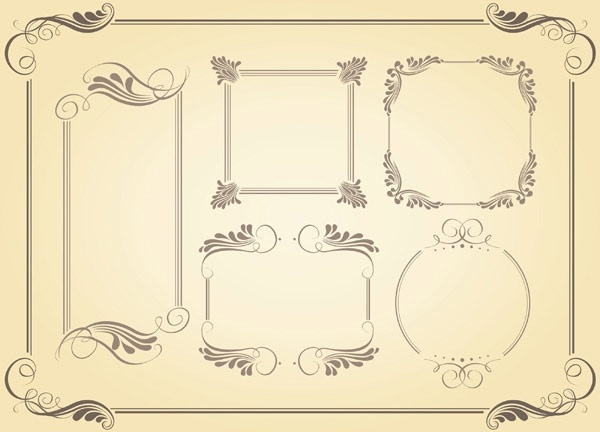 600x432 Simple Frame Vector Free Vector In Encapsulated Postscript Eps