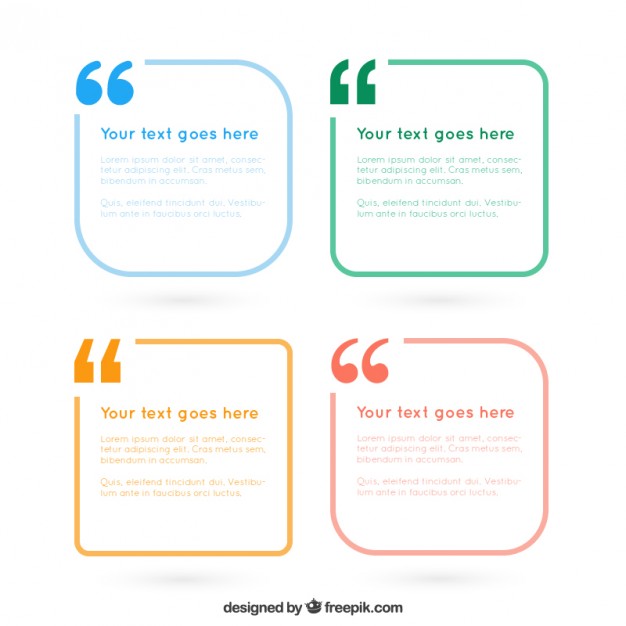 626x626 Simple Text Frames Pack Vector Free Download