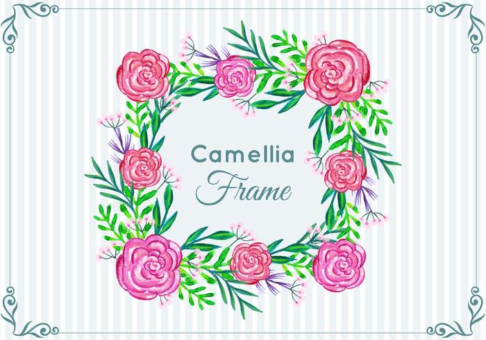 700x490 Flower Frame Free Vector Art