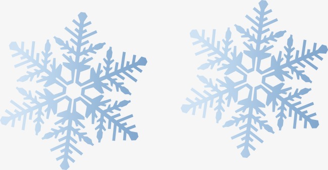 650x336 Snowflake Vector, Winter, Snow, Blue Png And Vector For Free Download
