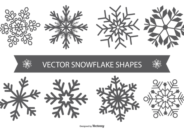 632x443 Snowflake Vector Shapes Free Vector Download 404211 Cannypic