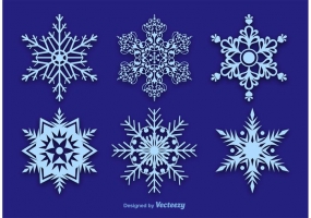 285x200 Vector Snowflakes Free Vector Graphic Art Free Download (Found