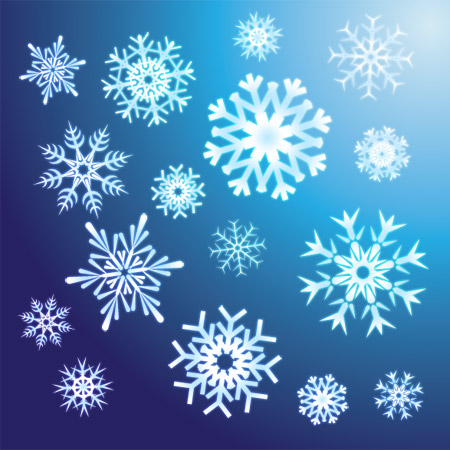 450x450 8 Free Snowflake Vectors For Your Winter Designs