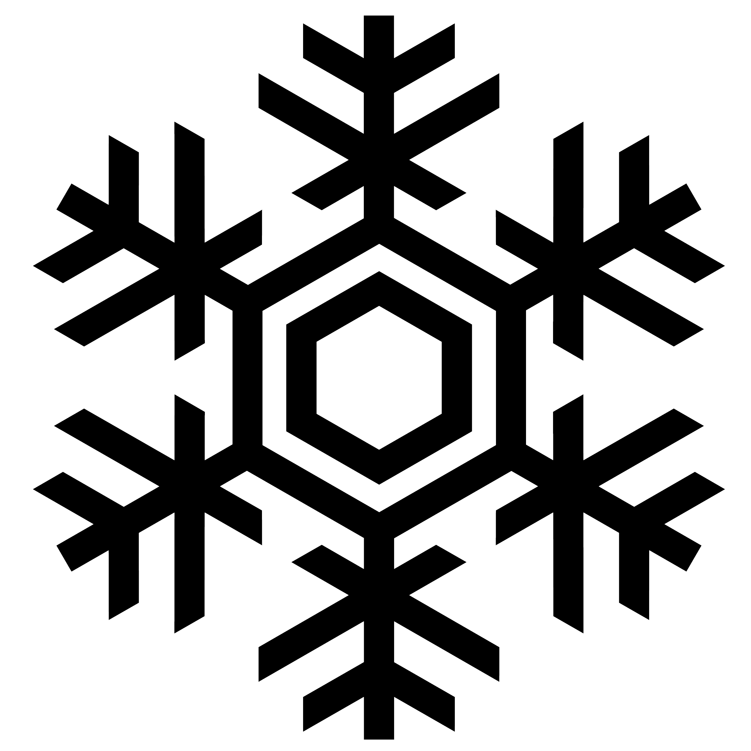 2500x2500 Collection Of Free Snowflakes Vector Modern. Download On Ubisafe