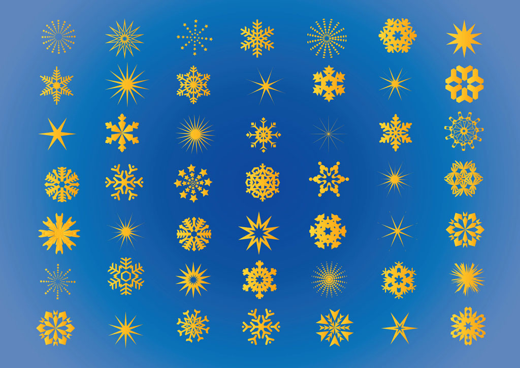 1024x725 Free Snowflakes Vectors Vector Art Amp Graphics