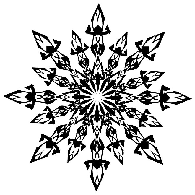 660x660 Snowflake Clipart Vectors Download Free Vector Art