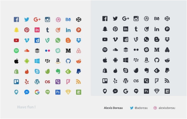 600x382 28 Free Social Media Icons Vector 2018 Best Graphics Amp Vector