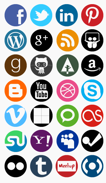 359x619 Using The Free Social Media Vector Icon Set As A Source File For