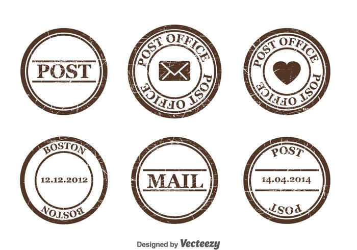 700x490 Postage Stamp Vector