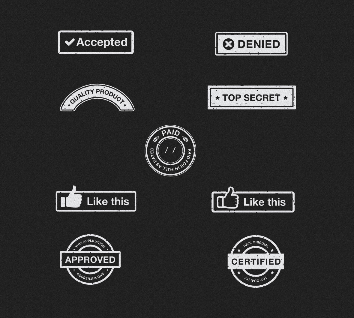 1180x1060 Rubber Stamp Vectors Make Lemonade