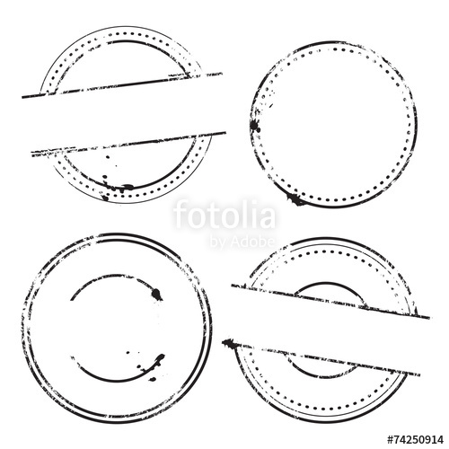 500x500 Sample Stamps Vector Set