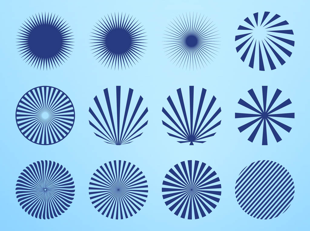 1024x765 Radial Starburst Patterns Vector Art Amp Graphics