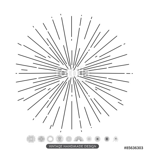 478x500 Handmade Vintage Starburst For Vintage Retro Logos, Signs