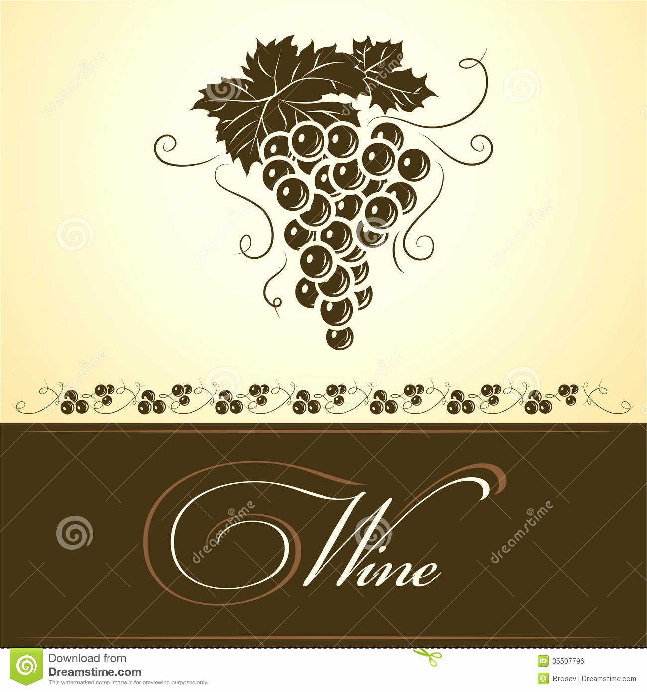 1300x1390 Free Wine Bottle Label Template Beautiful Bunch Grapes For Labels