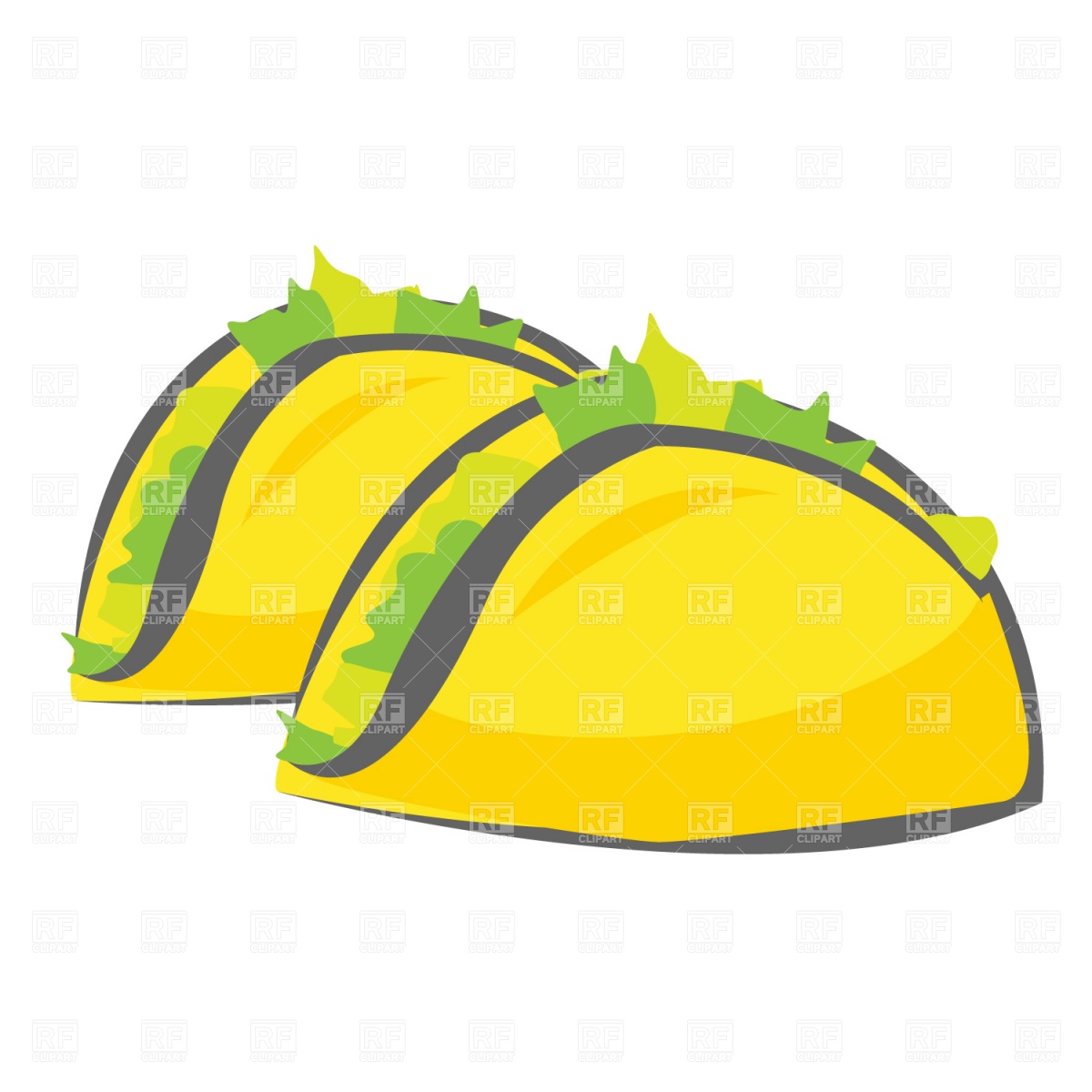 1200x1200 Taco Vector Image Vector Artwork Of Food And Beverages Prague