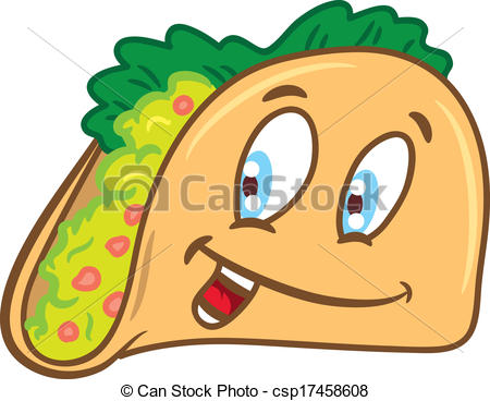 450x368 Drawn Tacos Clipart