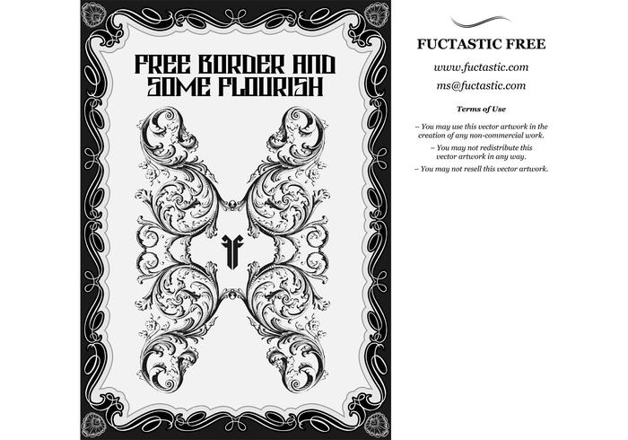 700x490 Free Borders And Vector Flourishes