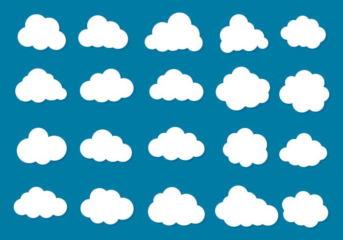 700x490 Cloud Vector Free