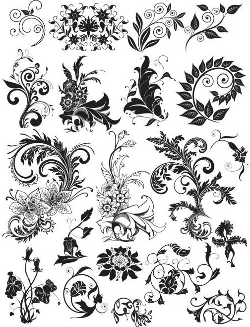 504x657 Different Flowers Free Vector Ai Format Free Vector Download