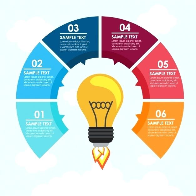 626x626 Template Design Free Vector Infographic Ai