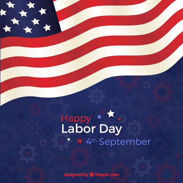 626x626 Background With American Flag Waving Vector Free Download