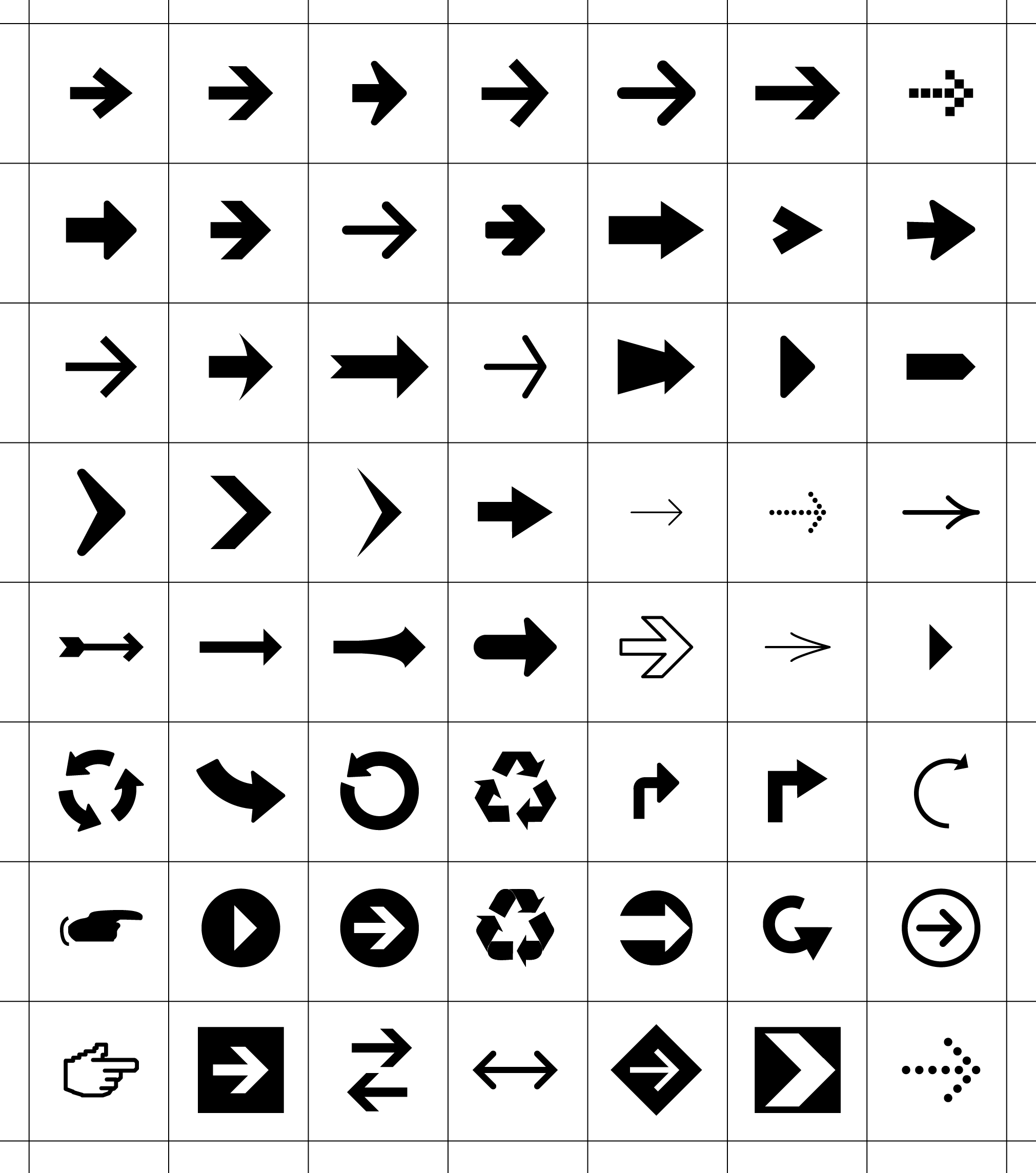 2021x2288 56 Free Arrow Symbols Amp Icons