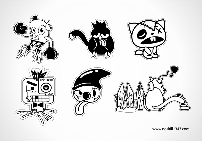 800x560 Free Vector Art Cartoon By Noskill1343