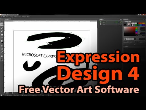 480x360 Free Vector Art Software (Microsoft Expression Design 4)