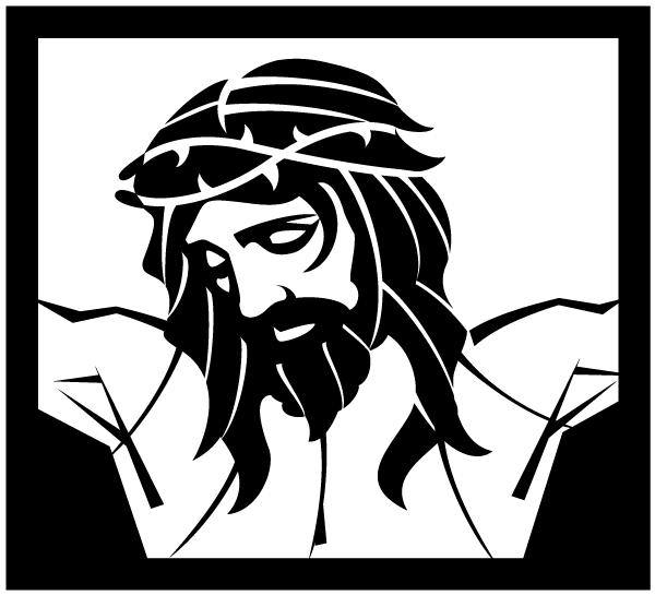 600x545 All Free Download Vector Images Jesus Christ Vector Art
