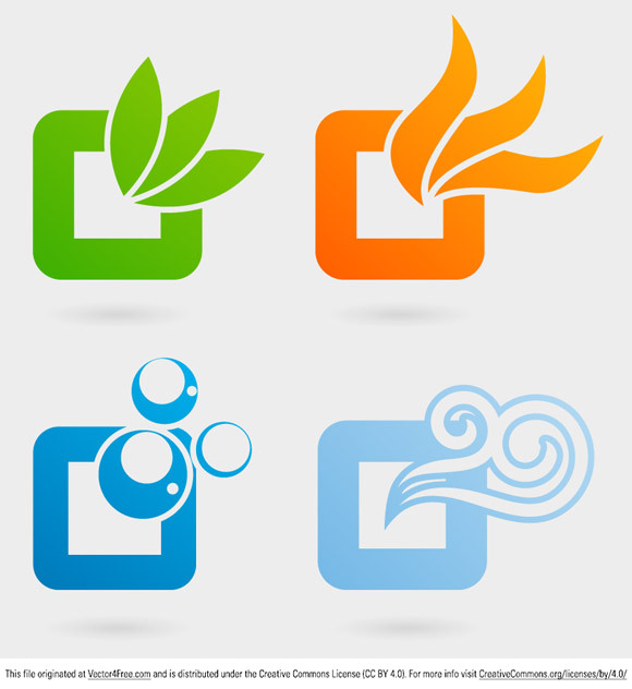 580x632 Nature Elements Logos