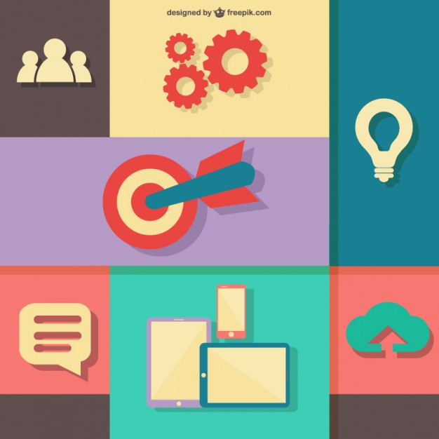 626x626 Flat Vector Illustration Web Design Concept Vector Free Vector